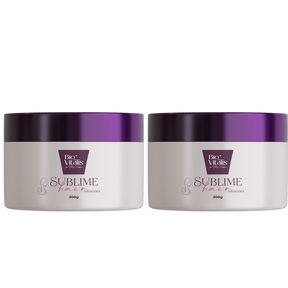 Kit Sublime Hair com Biotina e Colágeno – Fortaleça Seus Fios 2 produtos Máscara 300g Shampoo 300ml